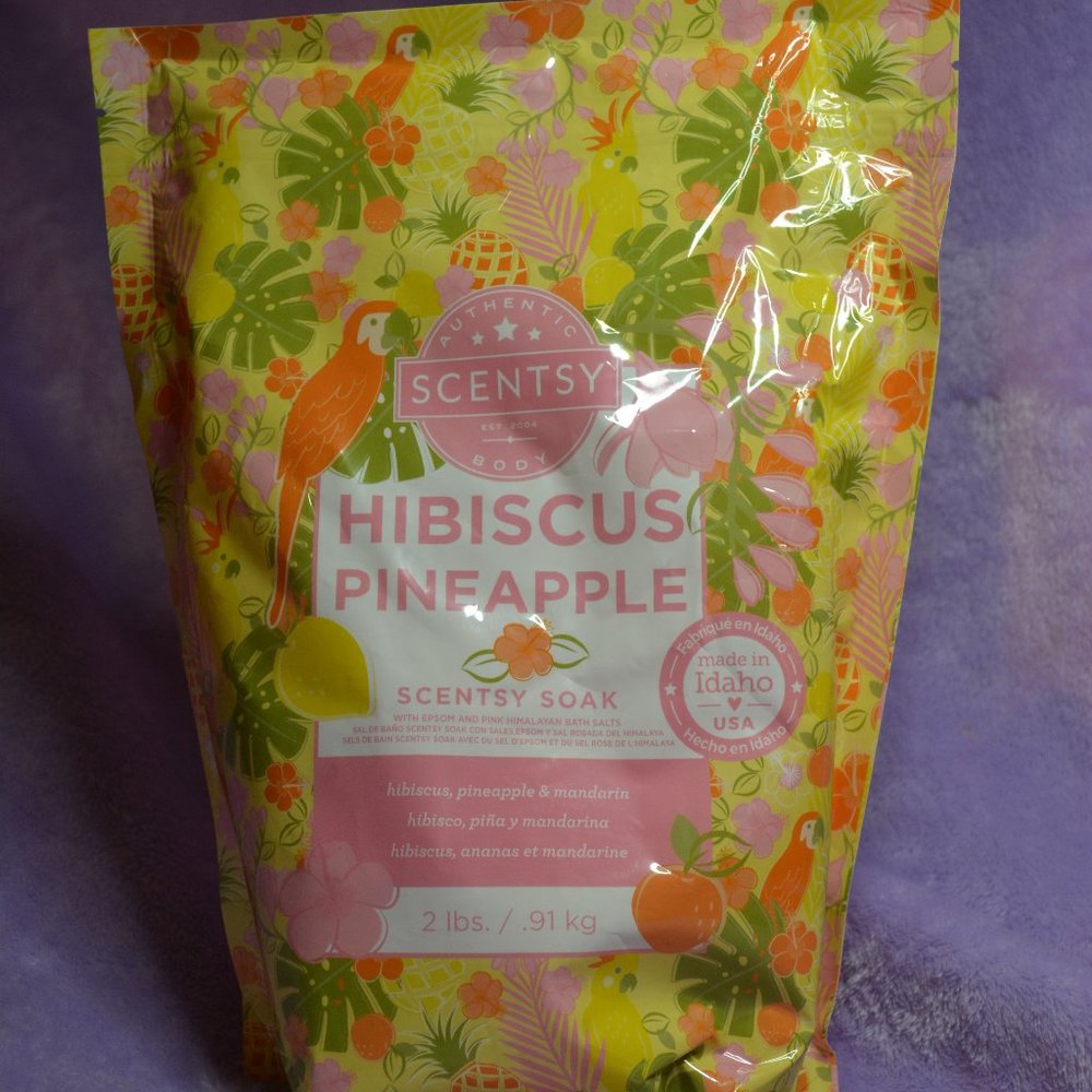 Scentsy Soak Hibiscus Pineapple